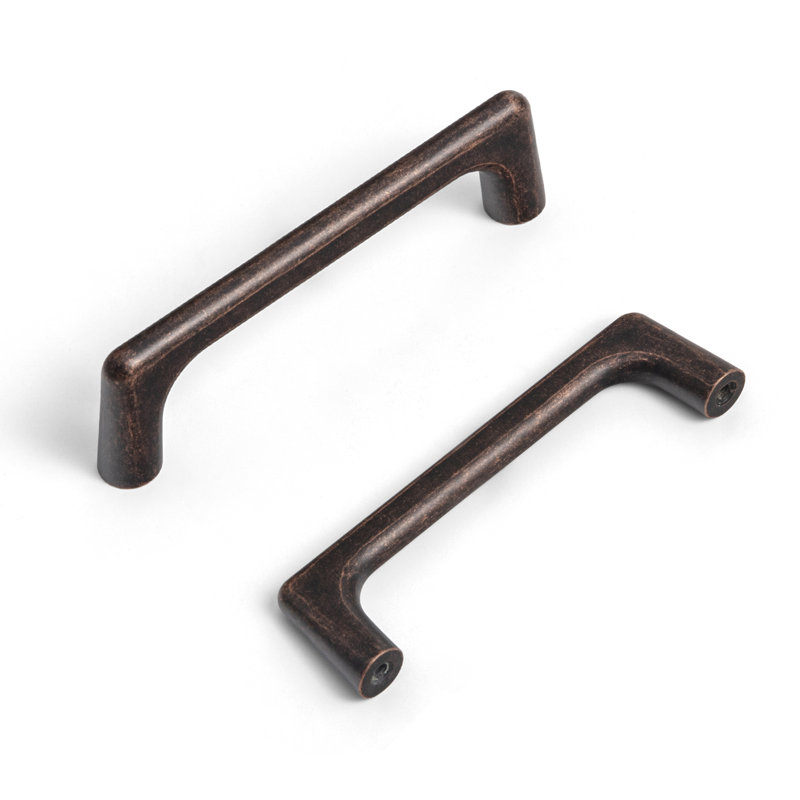 Bar Pull Multipack, 4", Antique Oil Rubbed Bronze