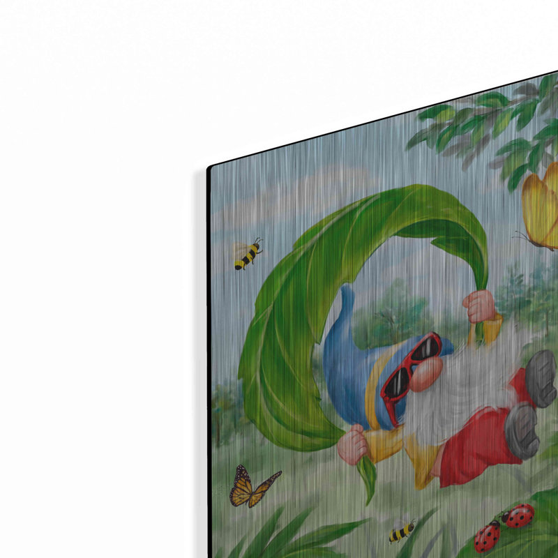 «Gnome Parachute» par Makiko, H 16 po x l 12 po