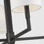 Thomas O'Brien Danica 4 Light Dining Room Chandelier With White Linen Shade-95350227-95350230