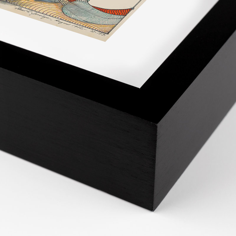 The Flight Print by Pepi Sprohge, 24" H x 18" W x 1.5" D, White/Neutral Single Picture Framed