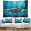 Tapisserie fantastique sous-marin abstraite-28484286