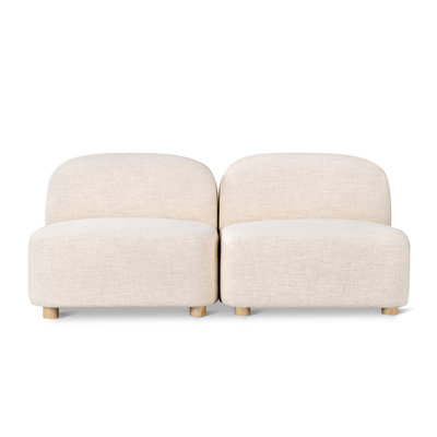 Circuit Modular 2-Pc Armless Sofa