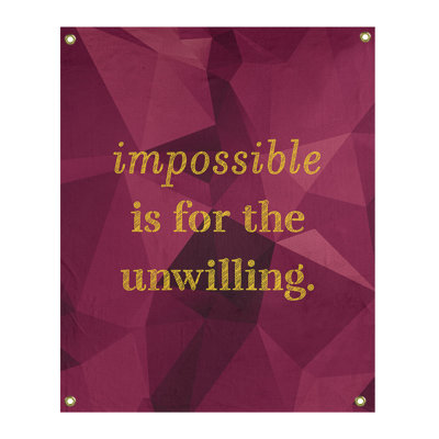 Tapisserie quote-en polyester en faux gemme