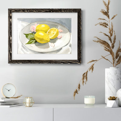 Citrons sur une assiette I