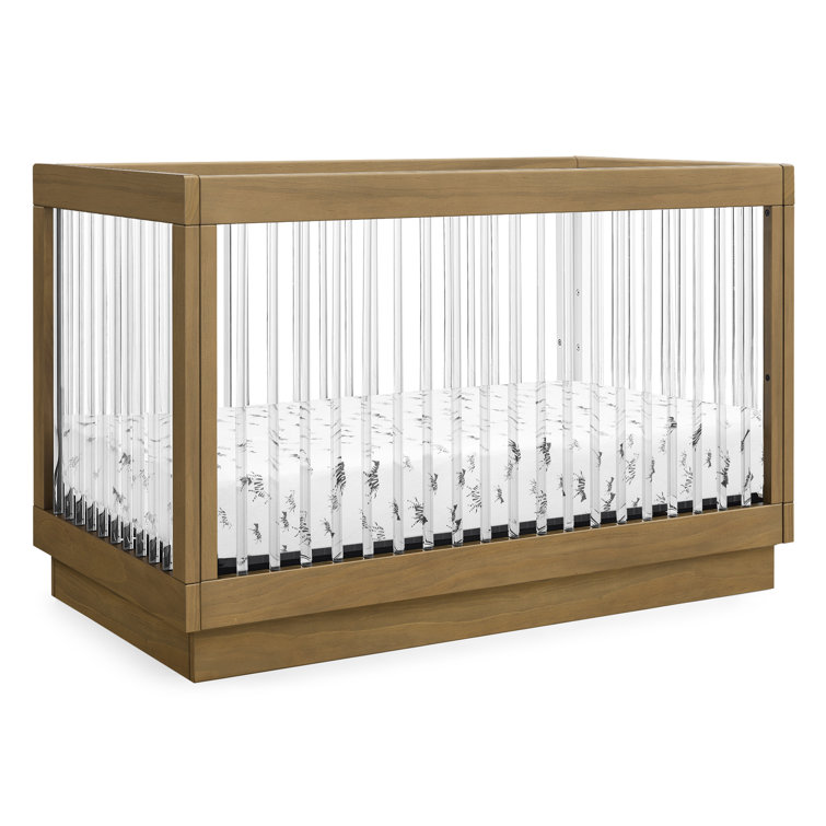 Delta Children - Aerin 4-in-1 Convertible Crib - Aged Oak (845