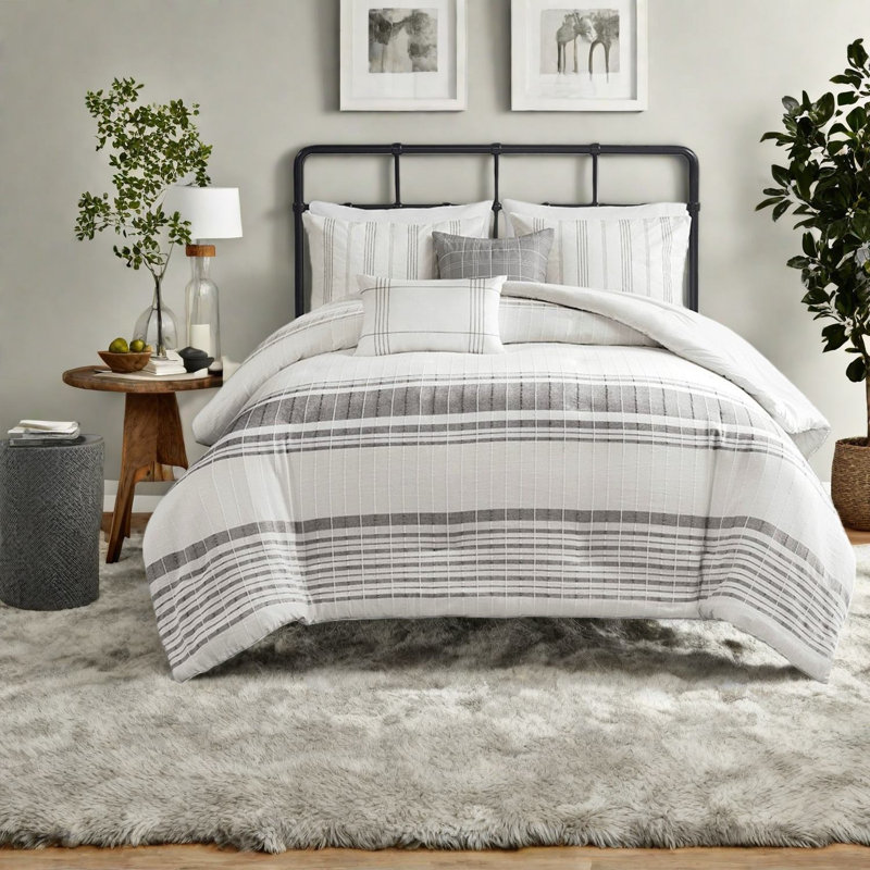 Ensembles de literie en coton de qualité supérieure pour grand lit, jacquard campagnard pour la maison