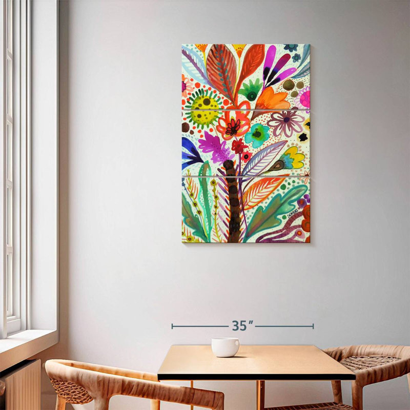Harnek Eclosion, 57" H x 36" W