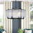 6-light Dimmable Drum Crystal Chandelier