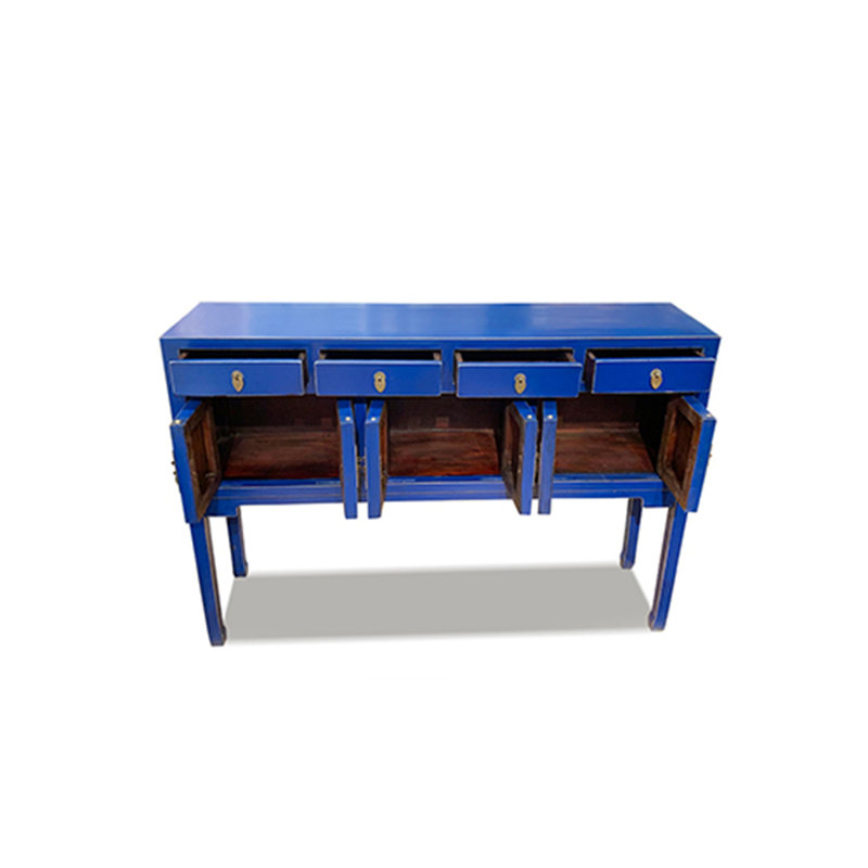 Ex Beijing Console Table-Blue