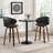26" Upholstered Swivel Bar and Counter Stool with Wood Frame-325913604