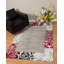 Tapis gris / blanc / rouge Ponca-208856350