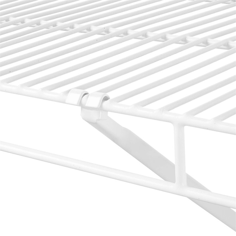 Ensemble de tablettes robustes en fil d'acier au carbone, 4 pi, ensemble de 2, tablettes flottantes murales pour rangement organisé