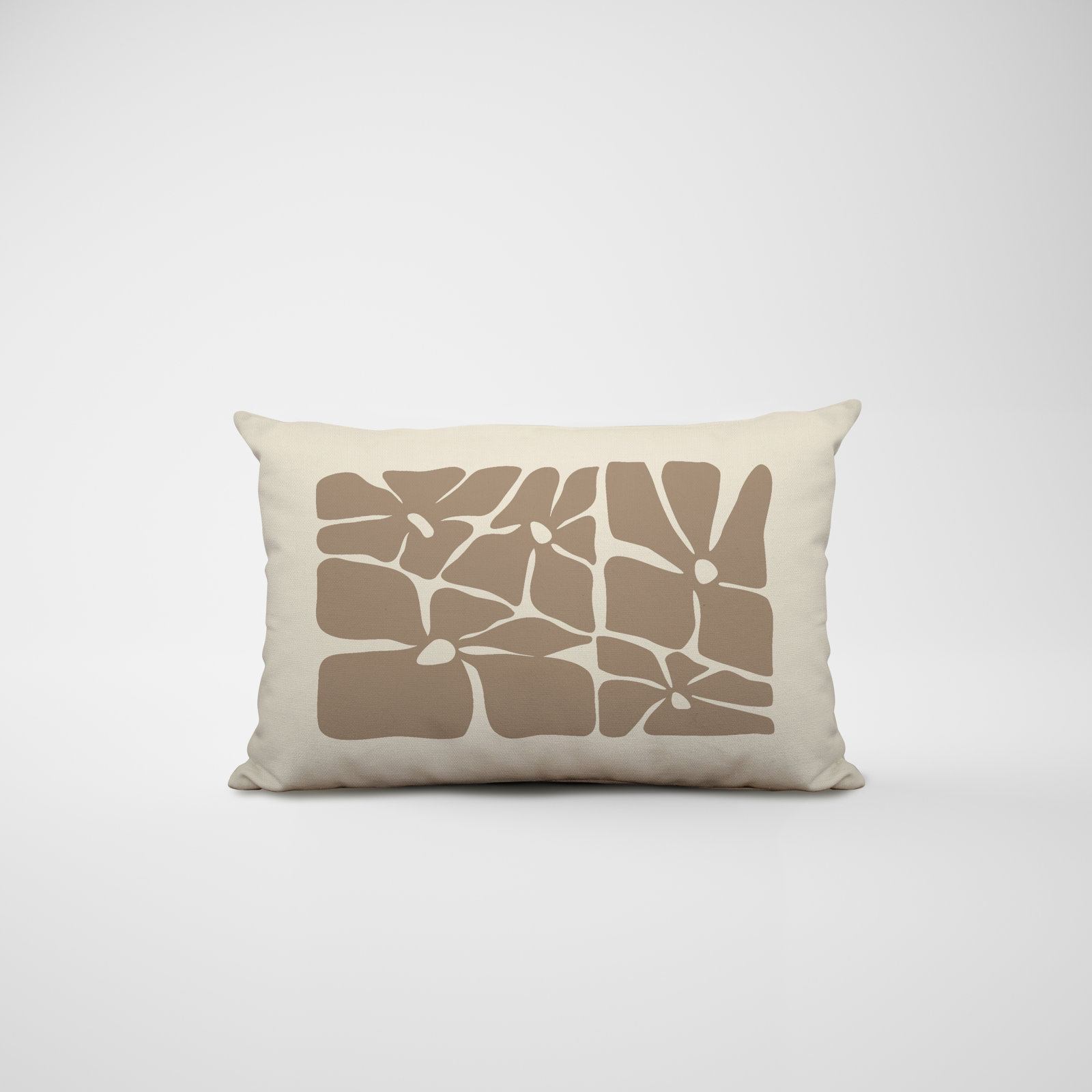 20" x 14" Throw Pillow, Beige