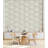 Sylvie Neutral Leaf Trail Wallpaper