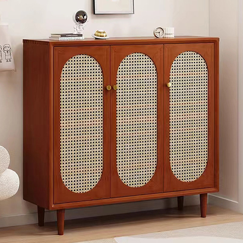 Rangement pour 25 paires de chaussures, Brun foncé