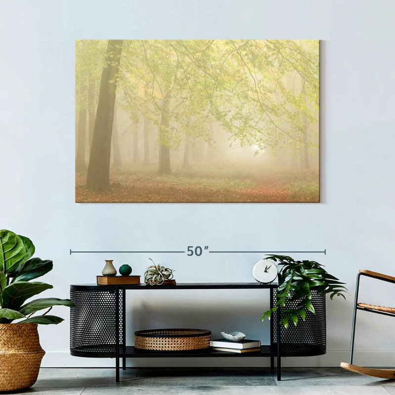 Alvord forêt brouillard I, H 32 po x l 48 po