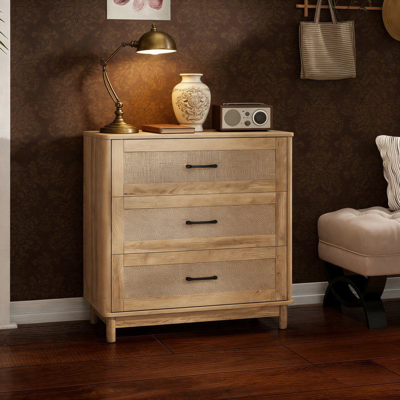 76 cm W Chest of 3 Drawers