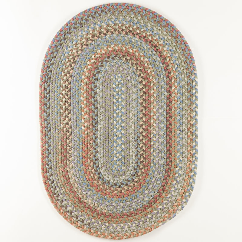 Elizondo Wool Indoor Rug, Oval 2' x 3'