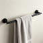 Porte-serviettes en acier inoxydable de qualité supérieure - Porte-serviettes mural robuste avec finition antirouille, conception sans couture pour la salle de bain et la cuisine