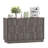 Elegant Fluted 6 Drawer Dresser, Wood Dressers with Round Edge Design, Small Shallow Dresser Chest, Mid Century Chests of Drawers for Bedroom, Cloest, Living Room, Hallway-783810513