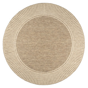 Round Outdoor Rugs You'll Love | Wayfair