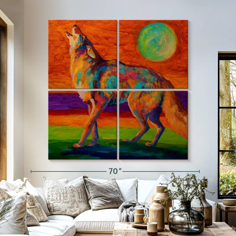Brampt Howl, 57" H x 57" W