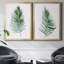 Sage Frond I - ensemble de 2 reproductions d'art sur toile encadrées-61455485-61455479