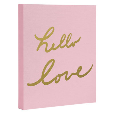 " Hello Love Pink " by Lisa Argyropoulos