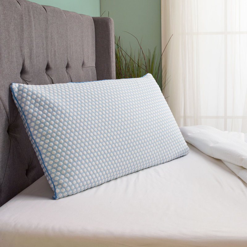 Foam Medium Cooling Pillow, King, 5"