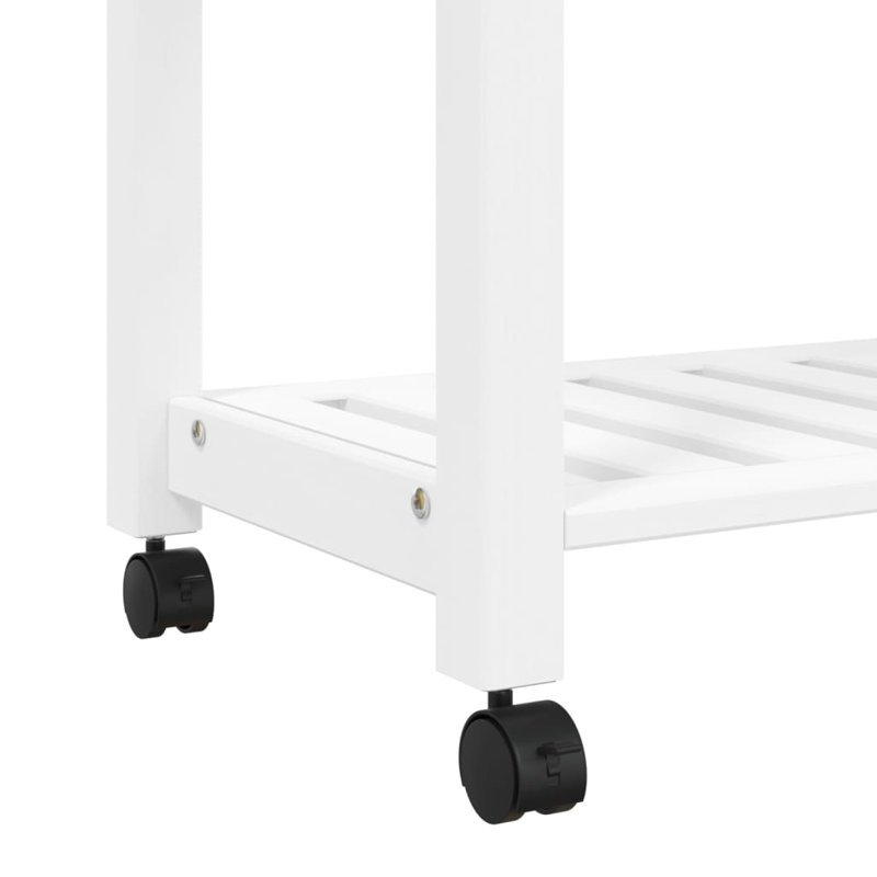 Kitchen Serving Cart, White