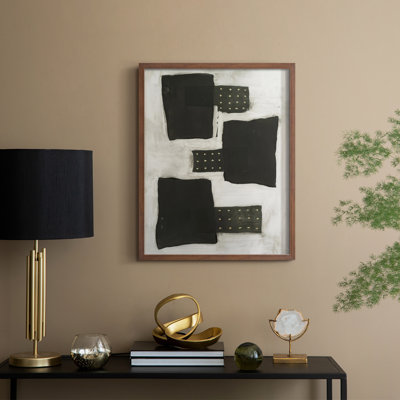 Black Chapter II Framed Print - Solid Wood