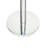 VIP Crowd Control Rope Stanchion (2 Mirror Flat Top/Flat Base + 6' Red Rope)