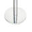 VIP Crowd Control Rope Stanchion (2 Mirror Taper Top/Flat Base + 6' Black Rope)