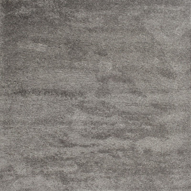 Tapis gris / noir Shameeza, Carré 3 pi