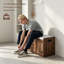 Shoe Storage Bench