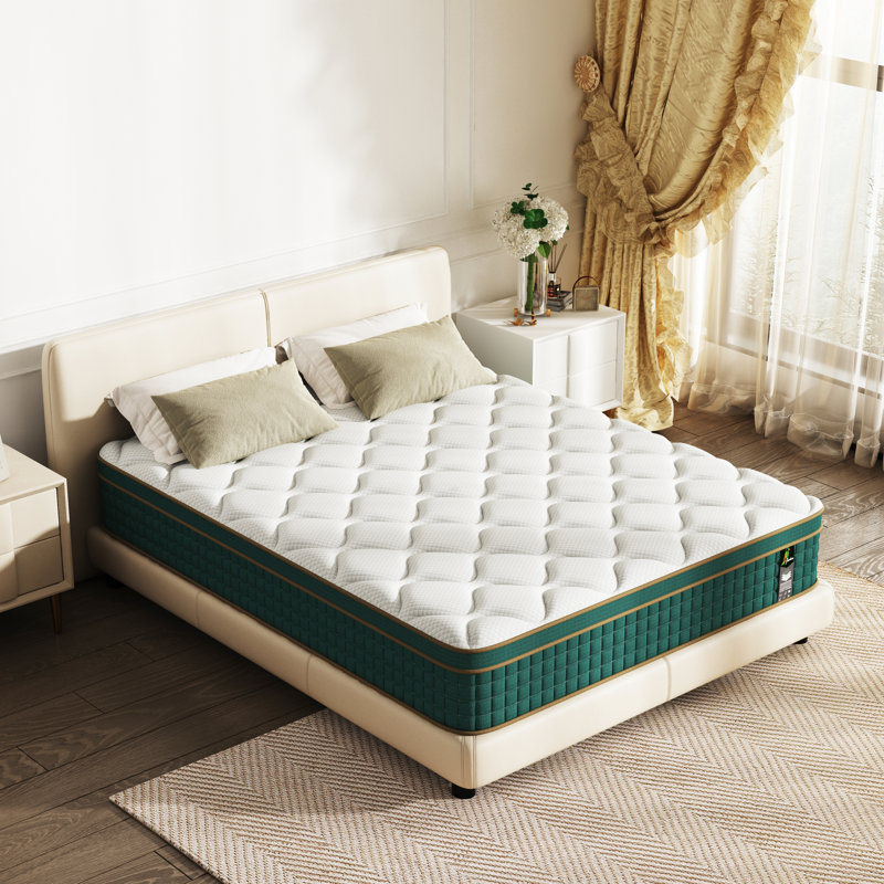 12" Hybrid Mattress with Memory foam and Pocketed Coils, Full 