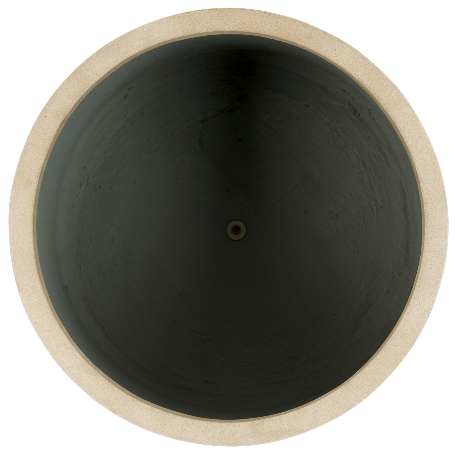 Mcguire Pot Planter, Beige, 19.2" H x 21.6" W x 21.6" D
