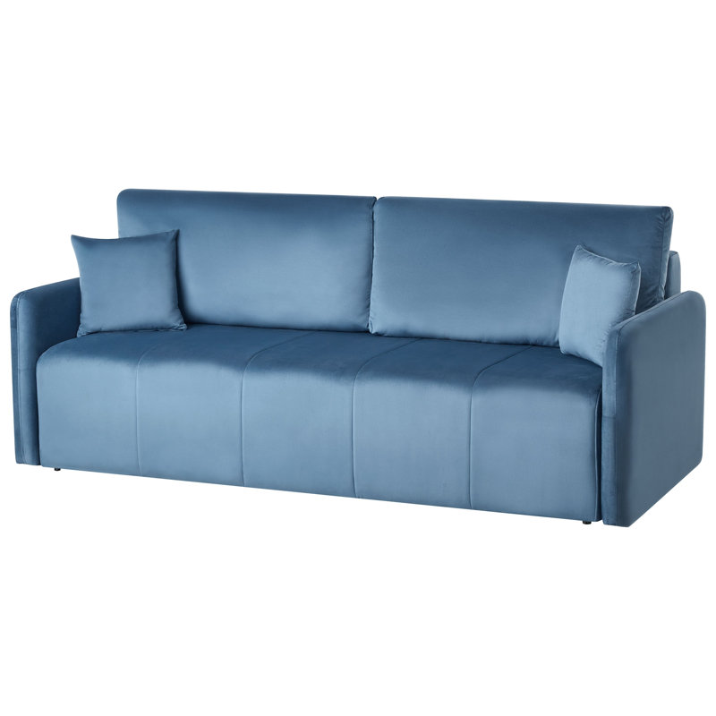 3 Seater Sofa Bed, Blue