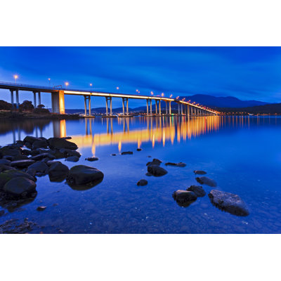 Tasman Bridge by Zetter - Wrapped Canvas Print