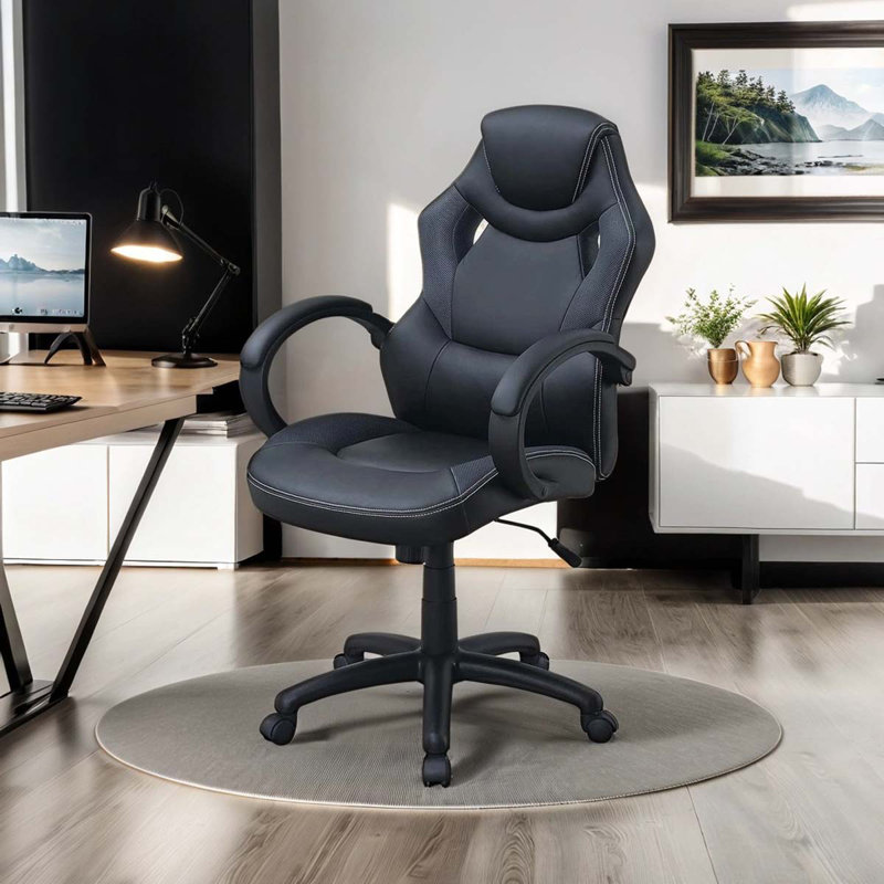 Fauteuil de jeu Compas, Noir