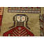 Tapis de couloir indien en laine à motif géométrique 4 x 10