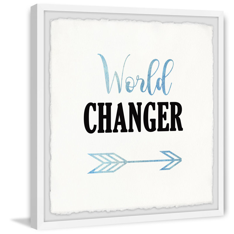 World Changer II - Single Picture Frame Print, 41cm H x 41cm W
