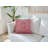 Boho Embroidered Linen Throw Pillow Cover