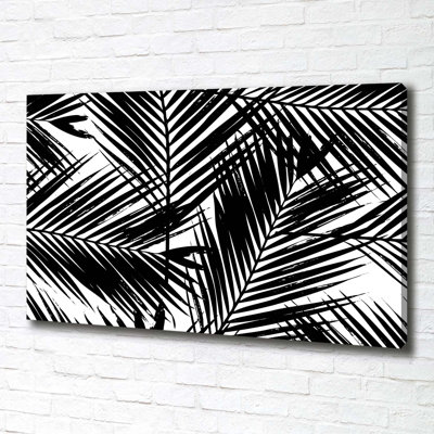 Leaves Of Palm - No Frame Print on Canvas
