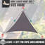 LOVE STORE Voile d'ombrage triangulaire de taille personnalisée-89141179-89141190