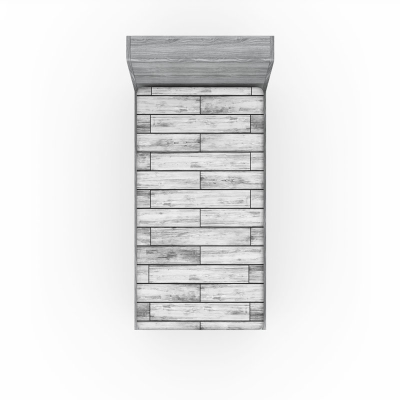 Ensemble de 2 draps-housses Ambesonne Rustic Home, Ensemble literie pour lit simple