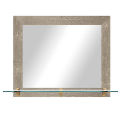 Bohumira Engineered Wood Flat Wall Mirror
