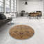 Tapis brun à motif oriental-53153910