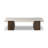 Letta Coffee Table-Cream Marble