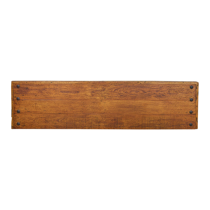 Dartanyan 79'' Solid Wood Top Console Table